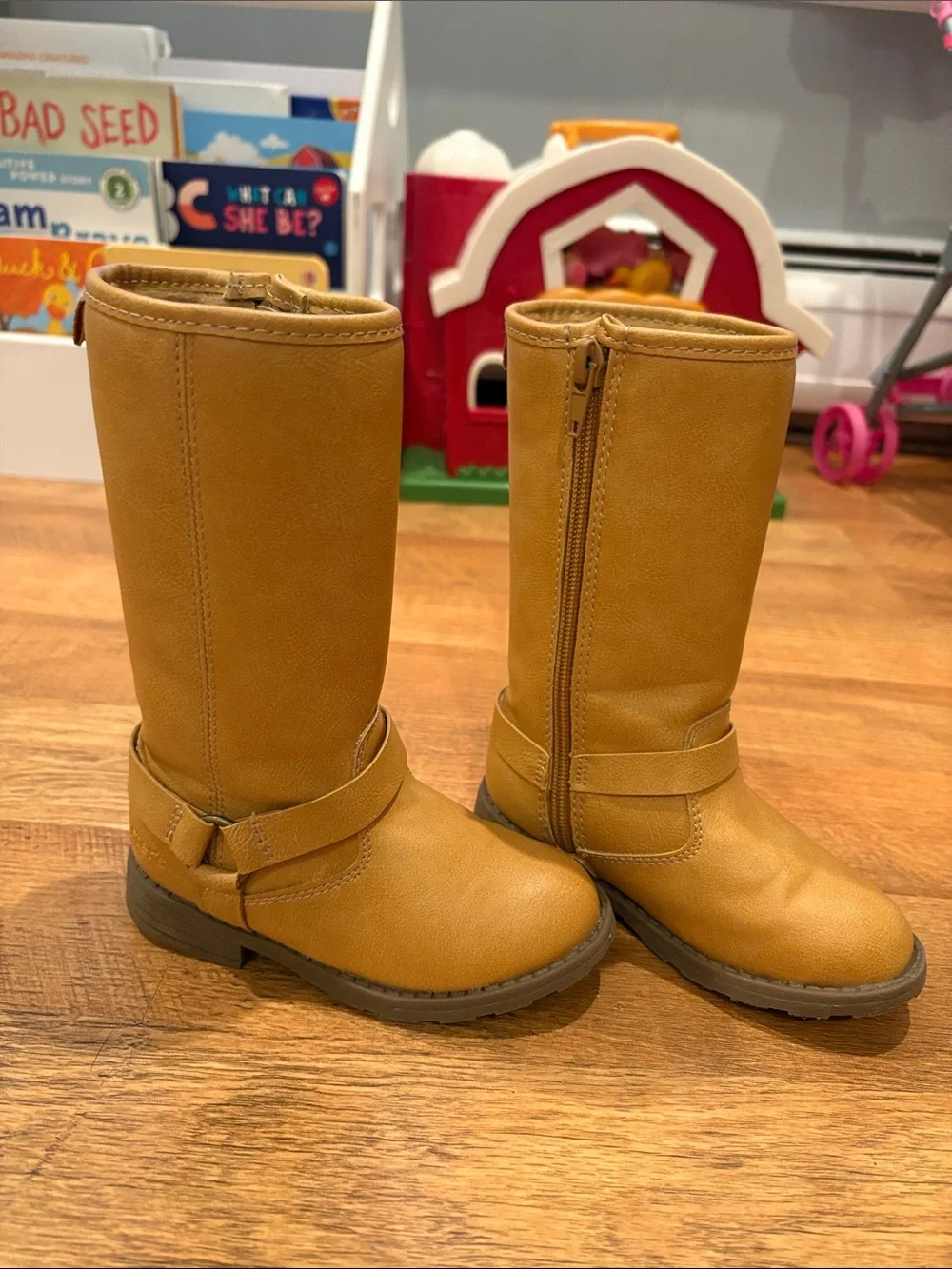 Carter's Girls Tan Mid-Calf Riding Boots